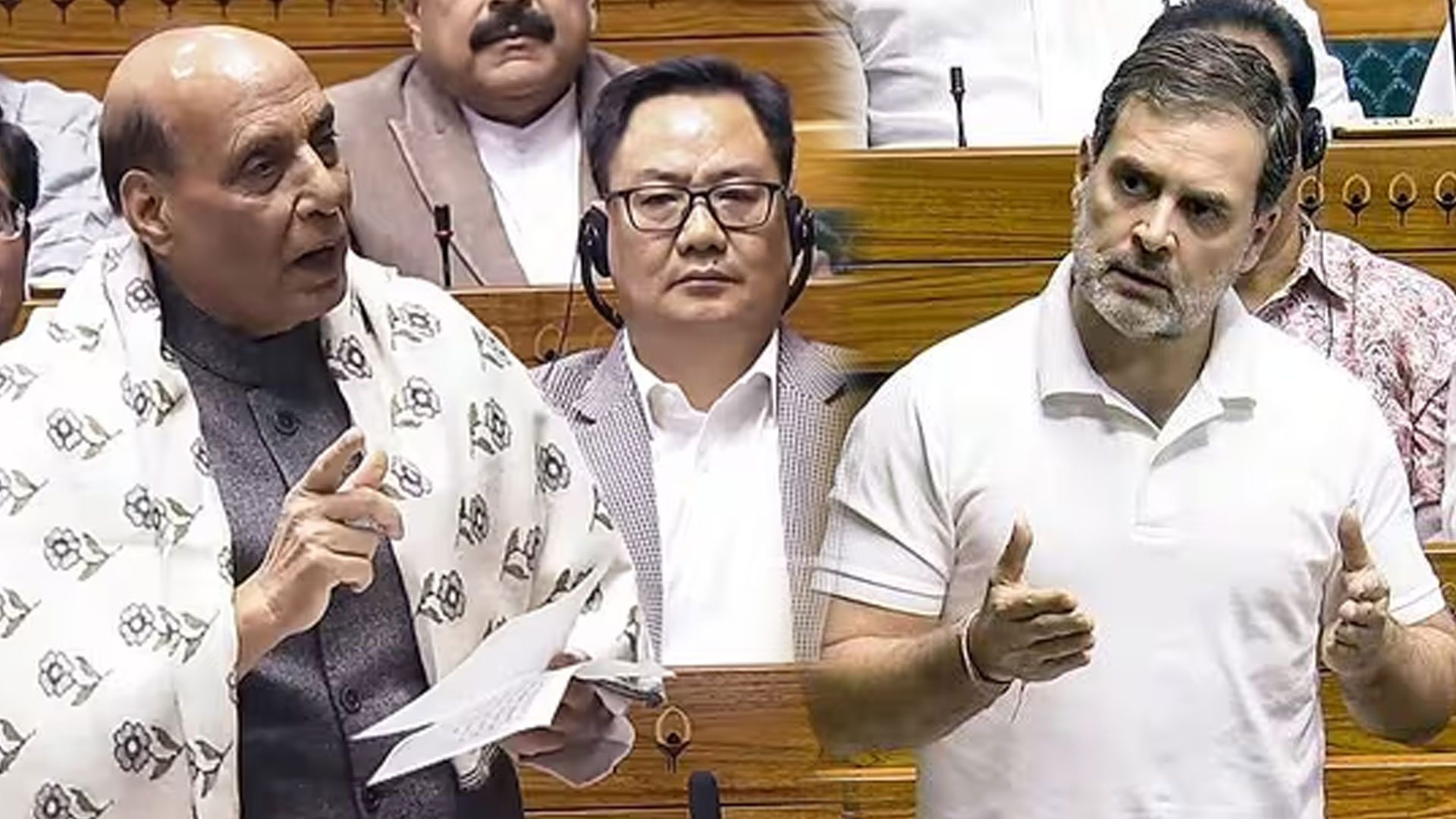 Rahul Gandhi vs Rajnath Singh Over Ex-Army Chief's Unpublished Book