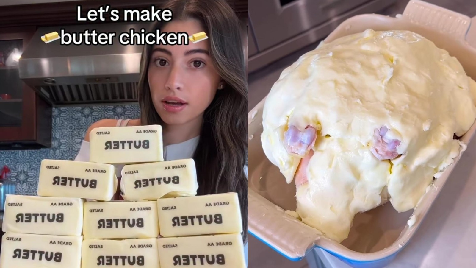 Viral Video: Vlogger Makes 'Butter Chicken' Literally, With 10 Sticks Of Butter. Internet Reacts