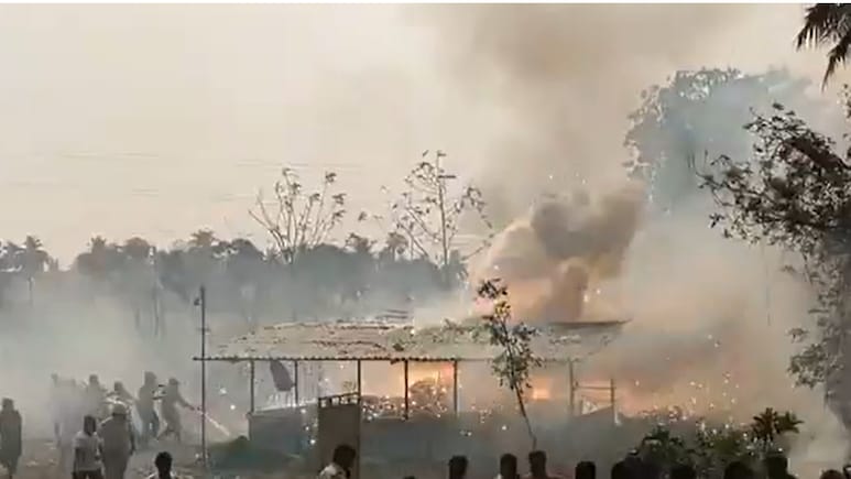 18 People Killed In Explosion At Firecracker Manufacturing Unit In Andhra Pradesh's Kakinada District