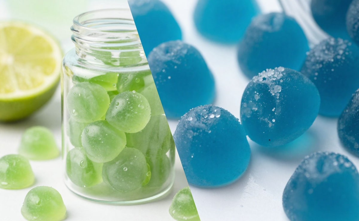 Ashwagandha gummies and melatonin gummies