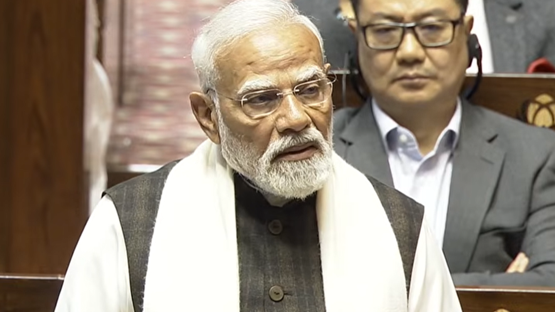 "They Got Tired, Left," Says PM As Opposition Walks Out Of Rajya Sabha