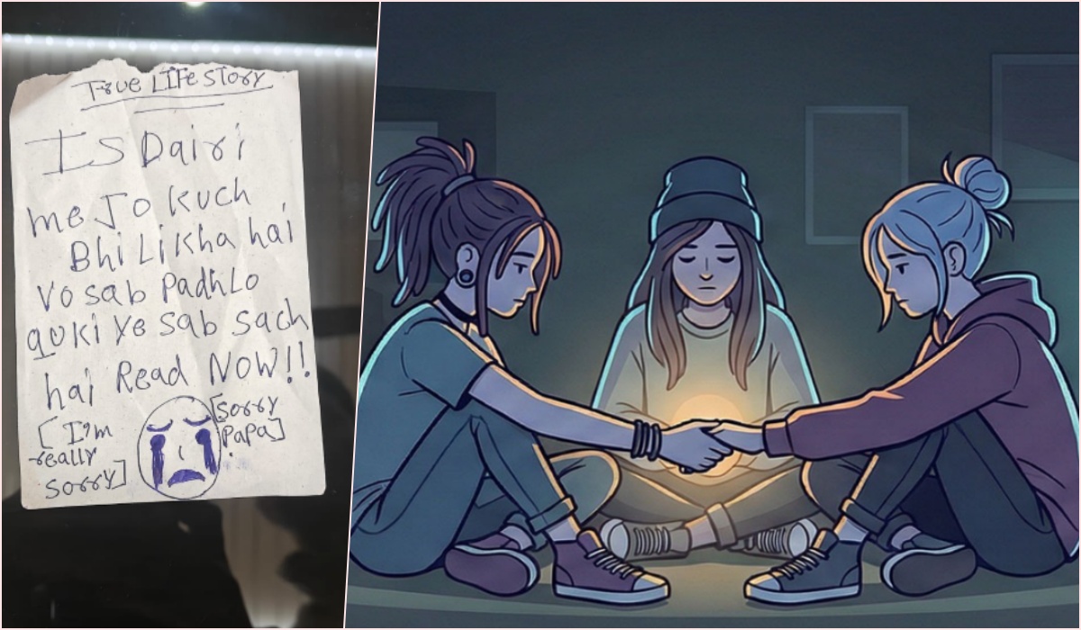 सॉरी पापा और रोती हुई इमोजी... गाजियाबाद की 3 बहनों की आखिरी चिट्ठी में उस 'डायरी' का जिक्र