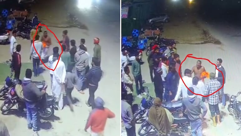 नशे में धुत 3 युवकों ने मंदिर के सेवादार को पीटा, कट्टा लेकर महंत के पीछे भागे; मुजफ्फरनगर में भारी बवाल