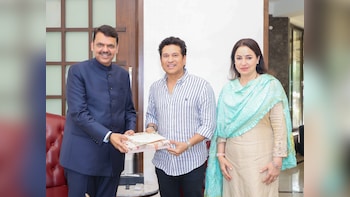Sachin Tendulkar Invites Maharashtra CM Devendra Fadnavis To Son Arjun's Wedding