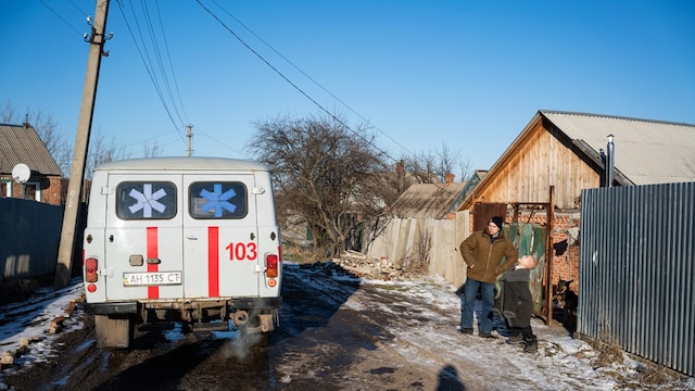 WHO data indicate that 59% of people in frontline areas report their health as poor or very poor