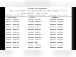 JEE Main Final Answer Key: Which Subject Lost Most As 9 Questions Dropped
