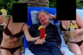 Stephen Hawking: जेफ्री एपस्टीनच्या त्या बेटावर स्टीफन हॉकिंग काय करत होते? बिकिनीतील महिलांसोबतचे Photo Viral