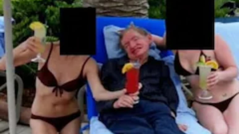 Stephen Hawking: जेफ्री एपस्टीनच्या त्या बेटावर स्टीफन हॉकिंग काय करत होते? बिकिनीतील महिलांसोबतचे Photo Viral