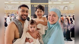 Gauahar Khan Reveals Second Son Farwaan's Face During Umrah In Ramadan 2026