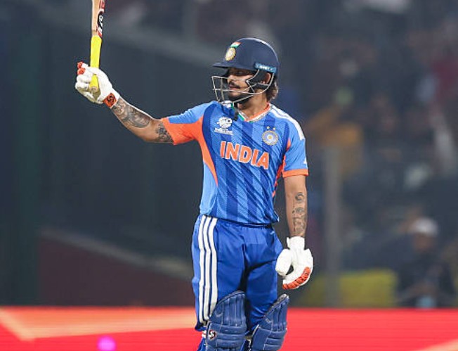 6,6,6,6,4, ईशान किशन का धमाका, 20 गेंद में फिफ्टी, एक ओवर में जड़े 28 रन, VIDEO