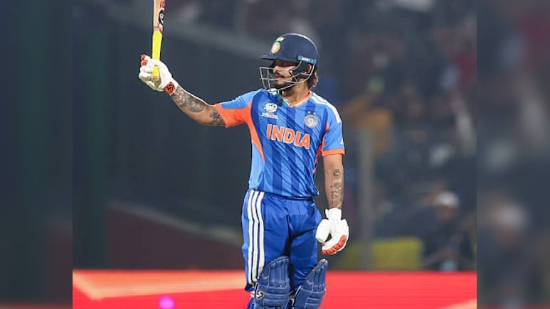 6,6,6,6,4, ईशान किशन का धमाका, 20 गेंद में फिफ्टी, एक ओवर में जड़े 28 रन, VIDEO