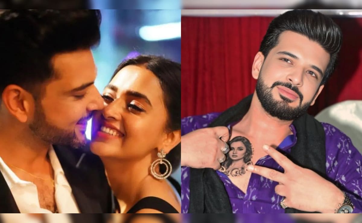 Karan Kundrra Becomes 'Psycho Saiyaan', Gets Girlfriend Tejasswi Prakash's Face Tattooed On Chest