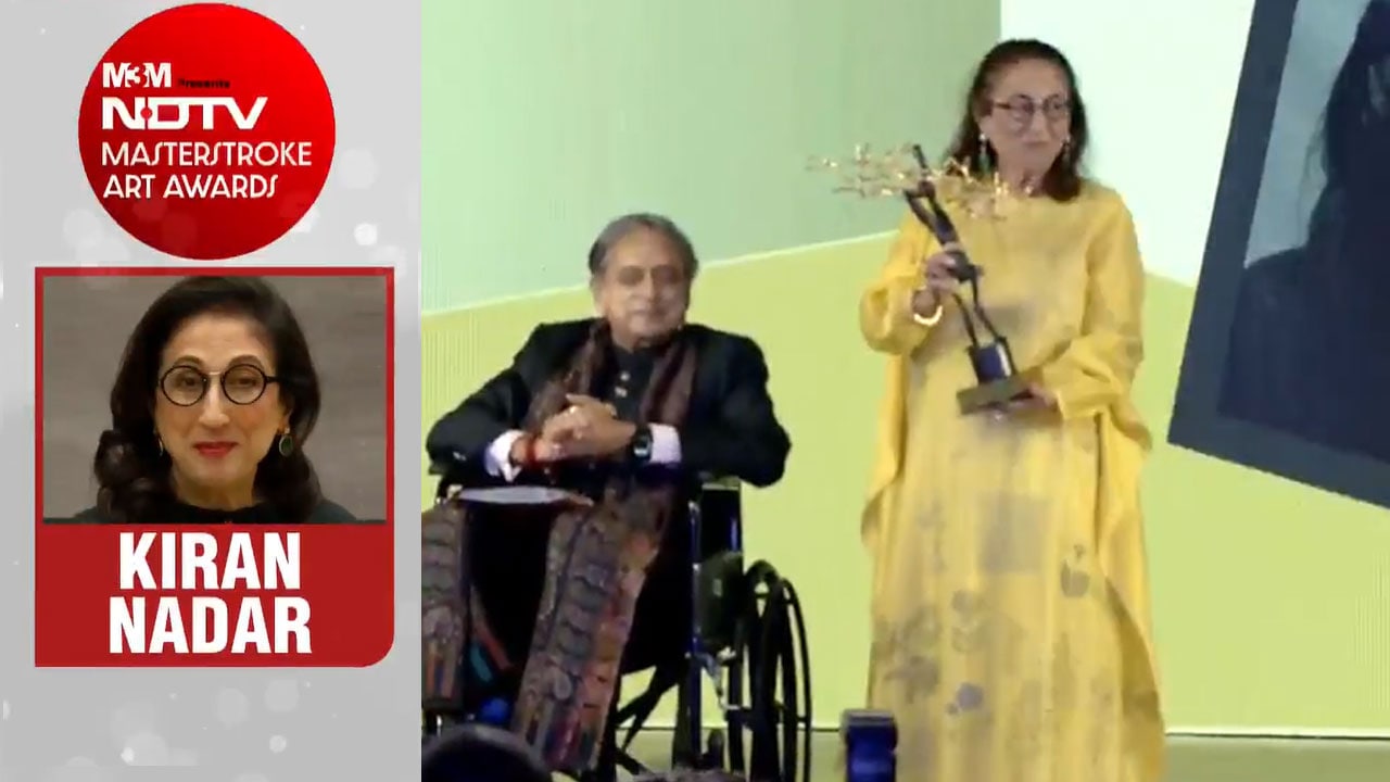 Kiran Nadar Named Art Patron Of The Year At NDTV Masterstroke Art Awards