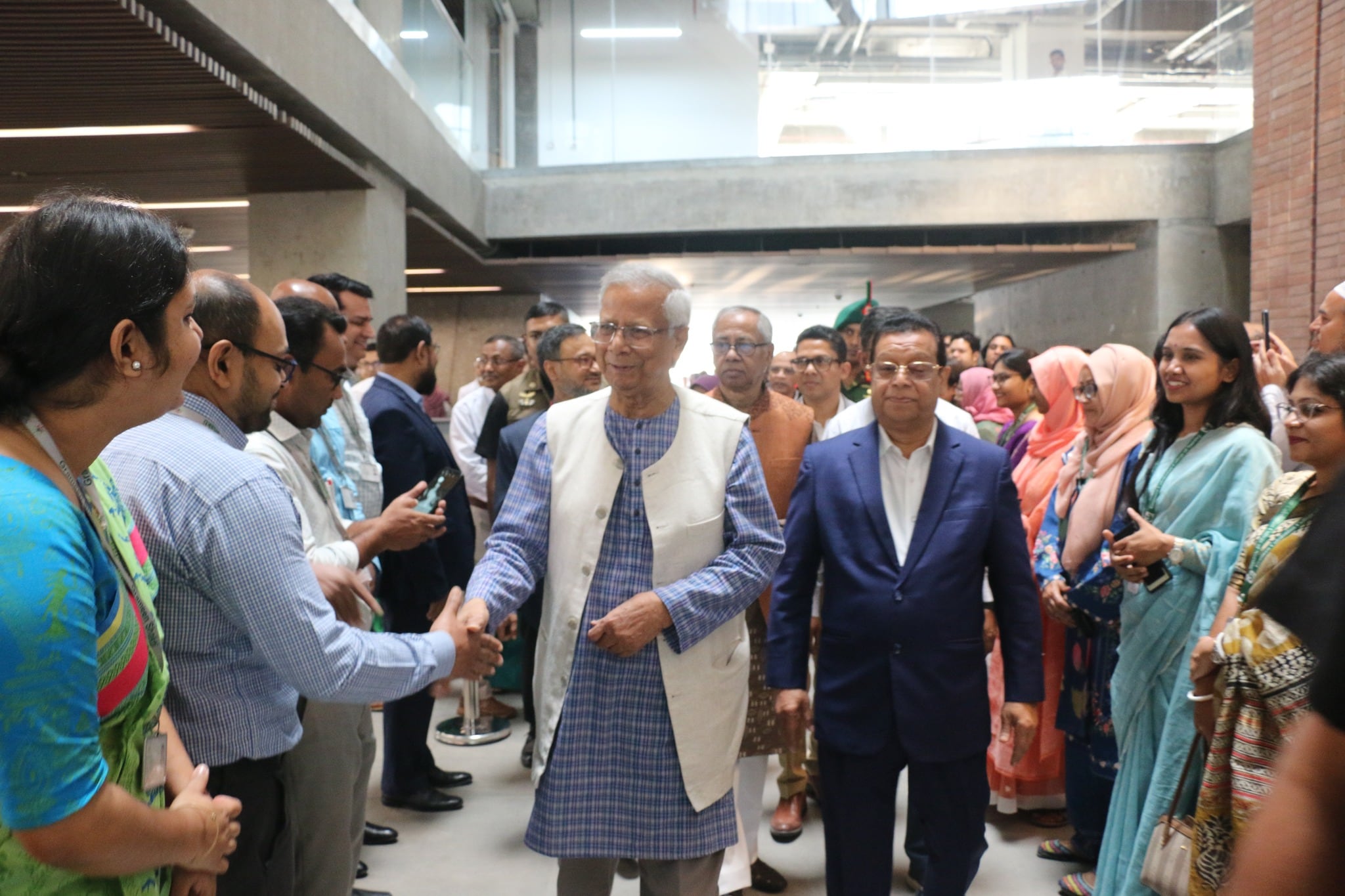 Muhammad Yunus Returns To Work After 18-Month Stint As Dhaka's Interim Head