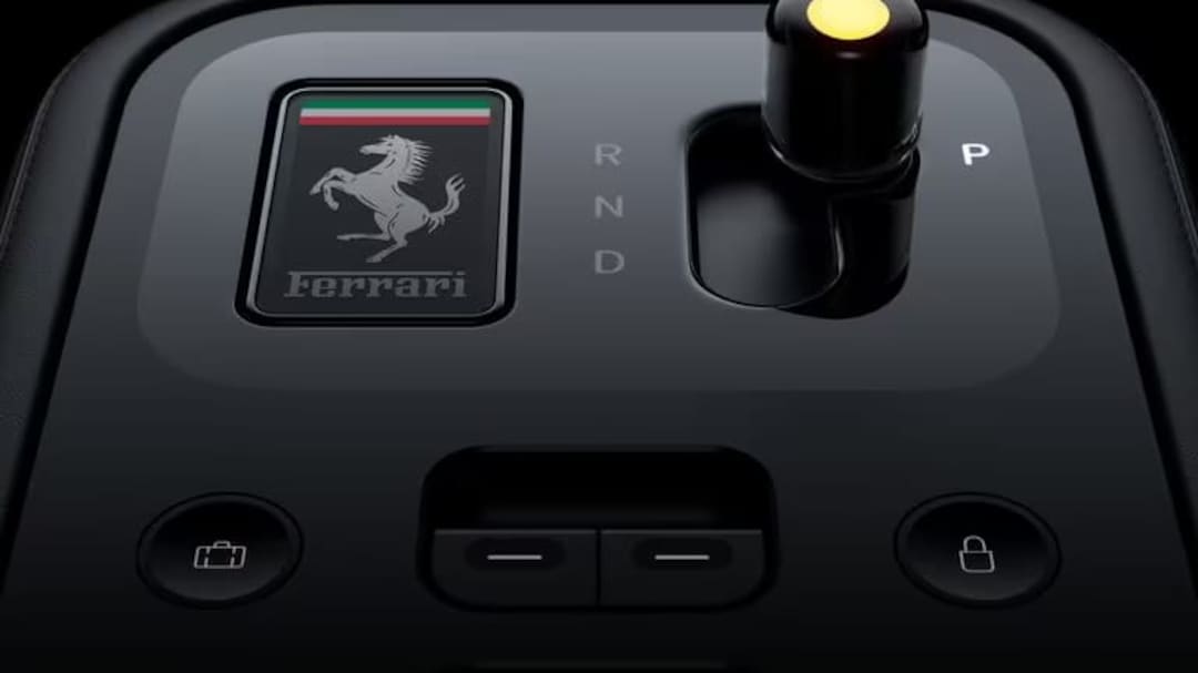 Ferrari Luce interiors.