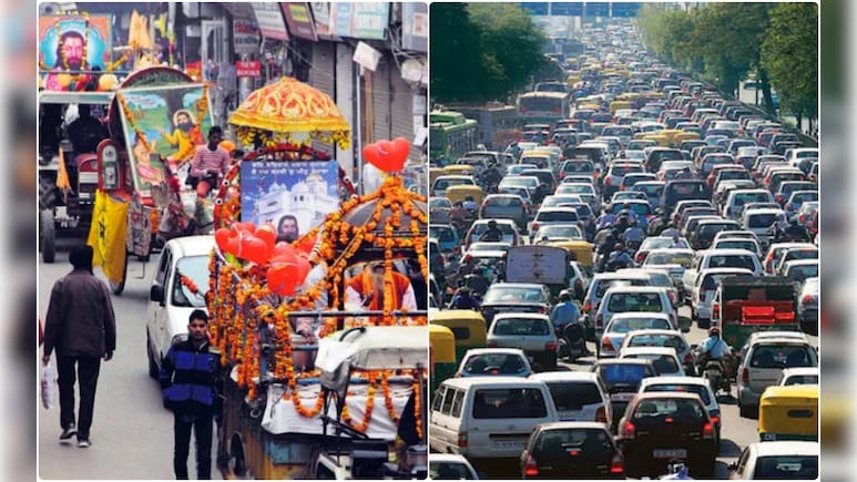 गुरु रविदास जयंती आज, दिल्&zwj;ली में निकलेगी भव्&zwj;य शोभा यात्रा, जान लें किन रास्&zwj;तों पर लग सकता है ट्रैफिक जाम