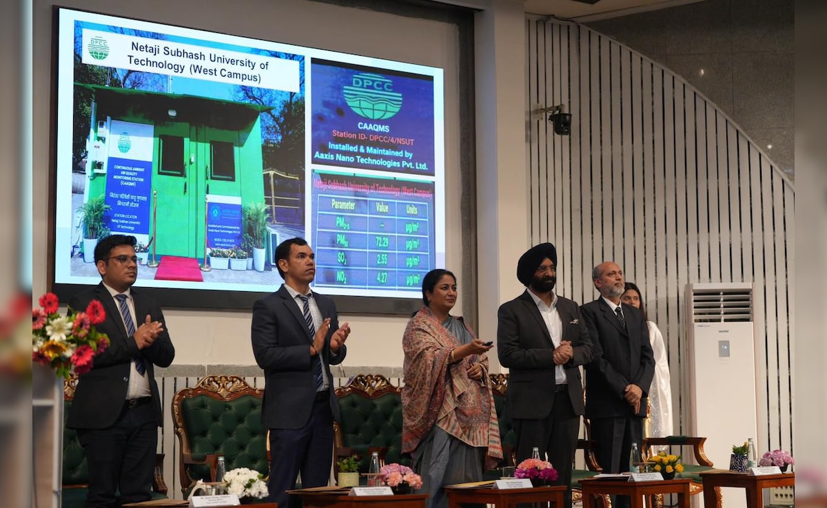 दिल्ली में 6 नए एयर मॉनिटरिंग स्टेशन का शुभारंभ, CM रेखा गुप्ता बोलीं- प्रदूषण के खिलाफ 365 दिन चलेगा अभियान दिल्ली में 6 नए एयर मॉनिटरिंग स्टेशन का शुभारंभ, CM रेखा गुप्ता बोलीं- प्रदूषण के खिलाफ 365 दिन चलेगा अभियान