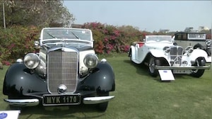 Vintage Royalty Shines In Udaipur As Over 90 Classic Cars Steal The Show