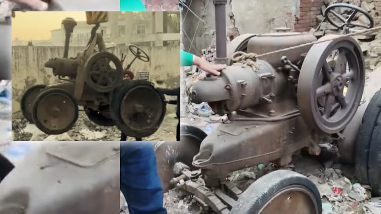 कबाड़ में करोड़ों का खजाना, 105 साल पुराना ट्रैक्टर 1.25 करोड़ में बिका, होश उड़ा देगी ये डील