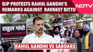 Rahul Gandhi Row: BJP Stages Protest in Support of Ravneet Singh Bittu