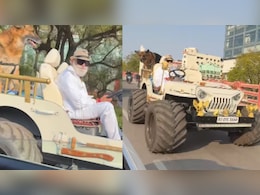 मॉडिफाइड जीप में पेट्स डॉग्स संग रॉयल अंदाज में निकला शख्स, वायरल वीडियो ने ट्रैफिक सेफ्टी पर छेड़ी बहस
