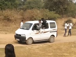 Gen-Z Stunt Show On Tractors, Cars Turns Chhattisgarh School Roads Into Danger Zones