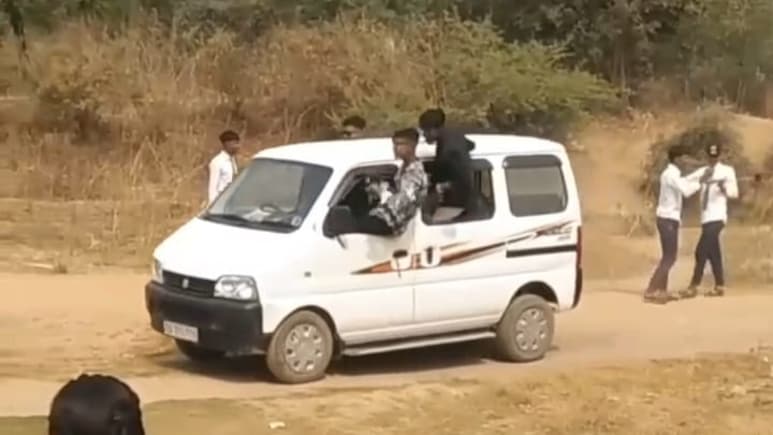 Gen-Z Stunt Show On Tractors, Cars Turns Chhattisgarh School Roads Into Danger Zones