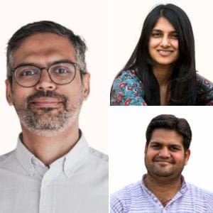 Kaushik, Saumya & Ayush  Co-Founders