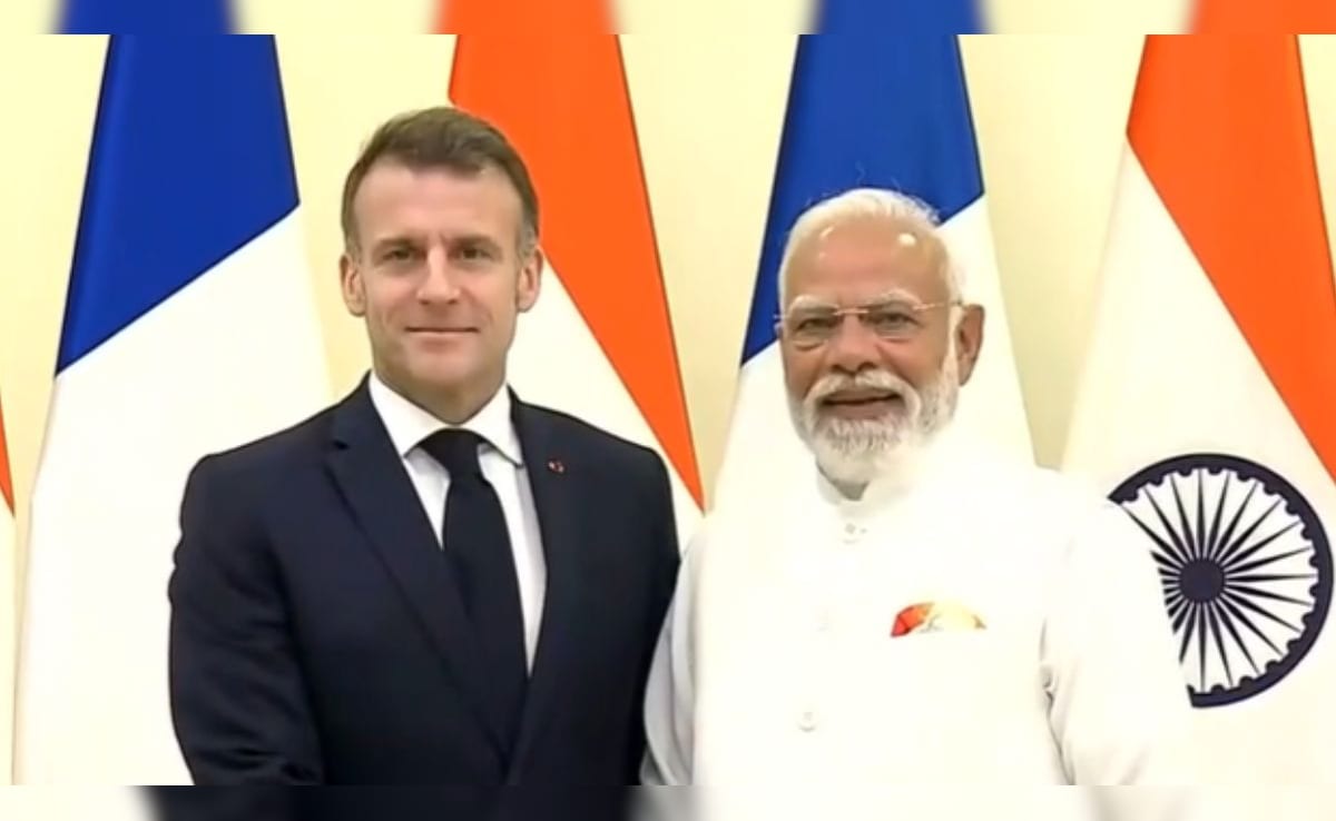 Macron Meets PM Modi, AI Summit To Potential Rafale Contract On Agenda