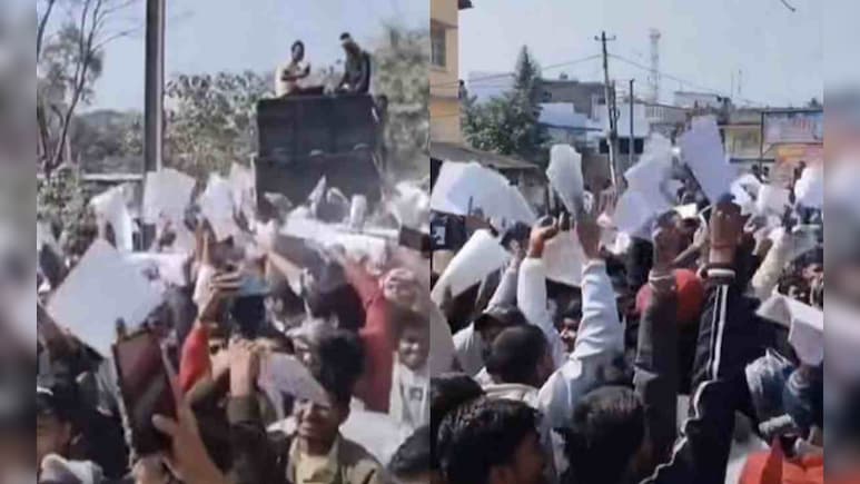 "लुलिया मांगे ले..." परीक्षा खत्म होते ही आरा की सड़कों पर पवन सिंह के गानों पर परीक्षार्थियों ने काटा गदर