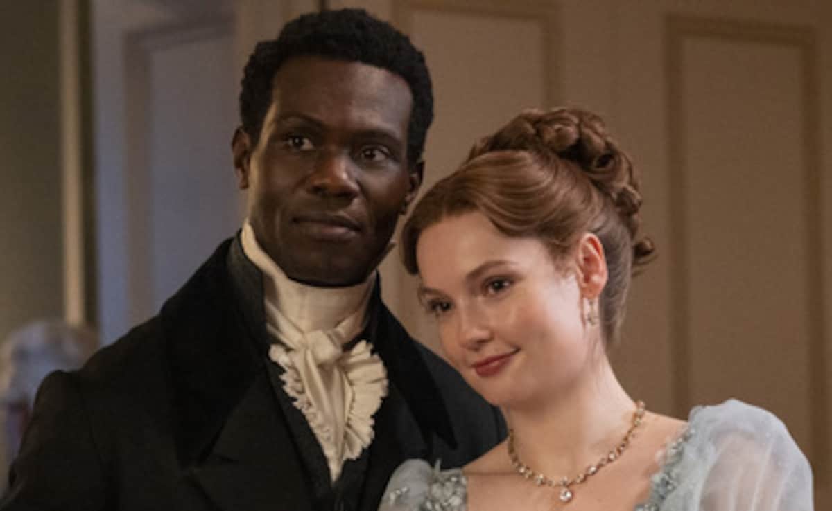 A still from Bridgerton Season 4.