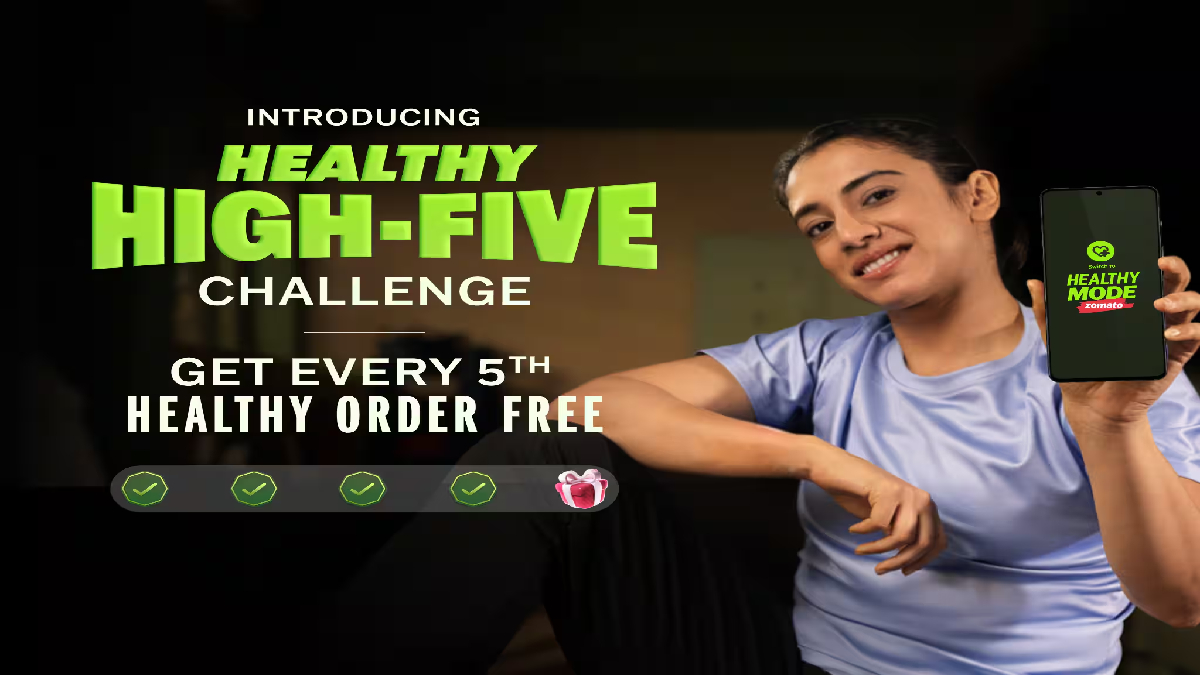 Zomato introduced High Five challenge gives free protein meals 