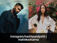 With Mahieka In Company, Hardik Spotted Wearing Bathrobe In Hotel Lobby