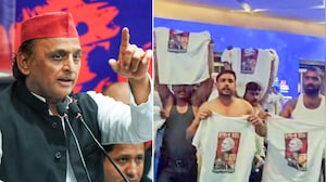 "Brings Shame": Akhilesh Yadav Slams Congress' Shirtless Protest At AI Summit