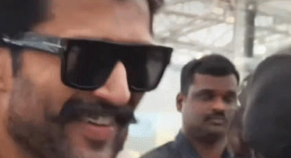 आंखों पर काला चश्मा पहन एकदम स्टाइलिश अंदाज में रश्मिका-विजय शादी के लिए पहुंचे उदयपुर