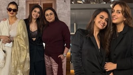 Rekha, Rani Mukerji And Keerthy Suresh's <i>O Womaniya</i> Night. Huma Qureshi Is There Too