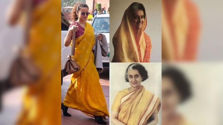 इंद&zwj;िरा गांधी की कॉपी तो नहीं कर रही हैं कंगना रनौत? यूजर्स बोले!  देख&zwj;िए वायरल फोटोज