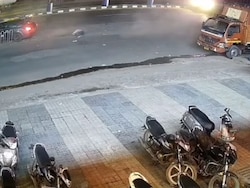 CCTV Shows Car Running Over Madhya Pradesh Man Twice, Then Fleeing