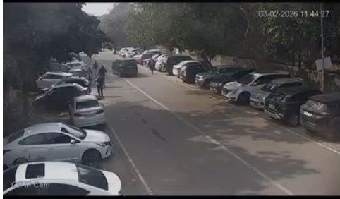 CCTV Shows Teen Driving Scorpio Rashly Seconds Before Killing 23-Year-Old