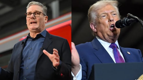 'Not Churchill': Trump Ups Criticism Of UK PM Starmer Over Iran Strikes