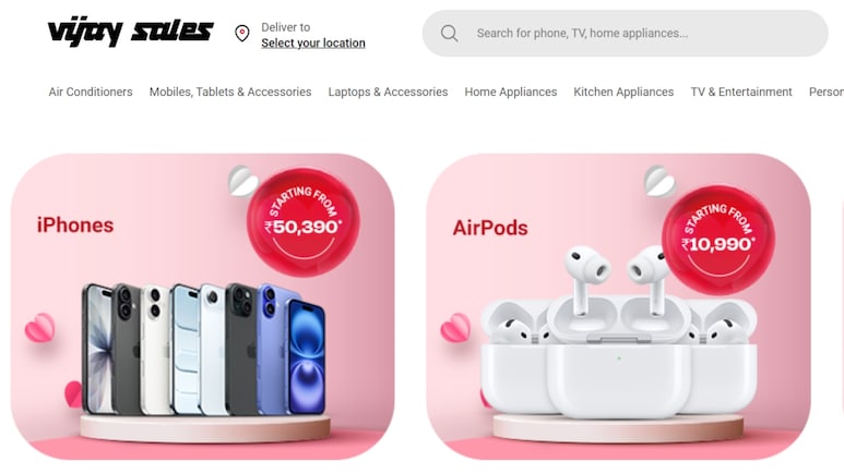 Vijay Sales Valentine's Day Sale: iPhone से लेकर MacBook तक, Apple के डिवाइस पर मिल रहे शानदार ऑफर, यहां जानिए बेस्ट डील्स
