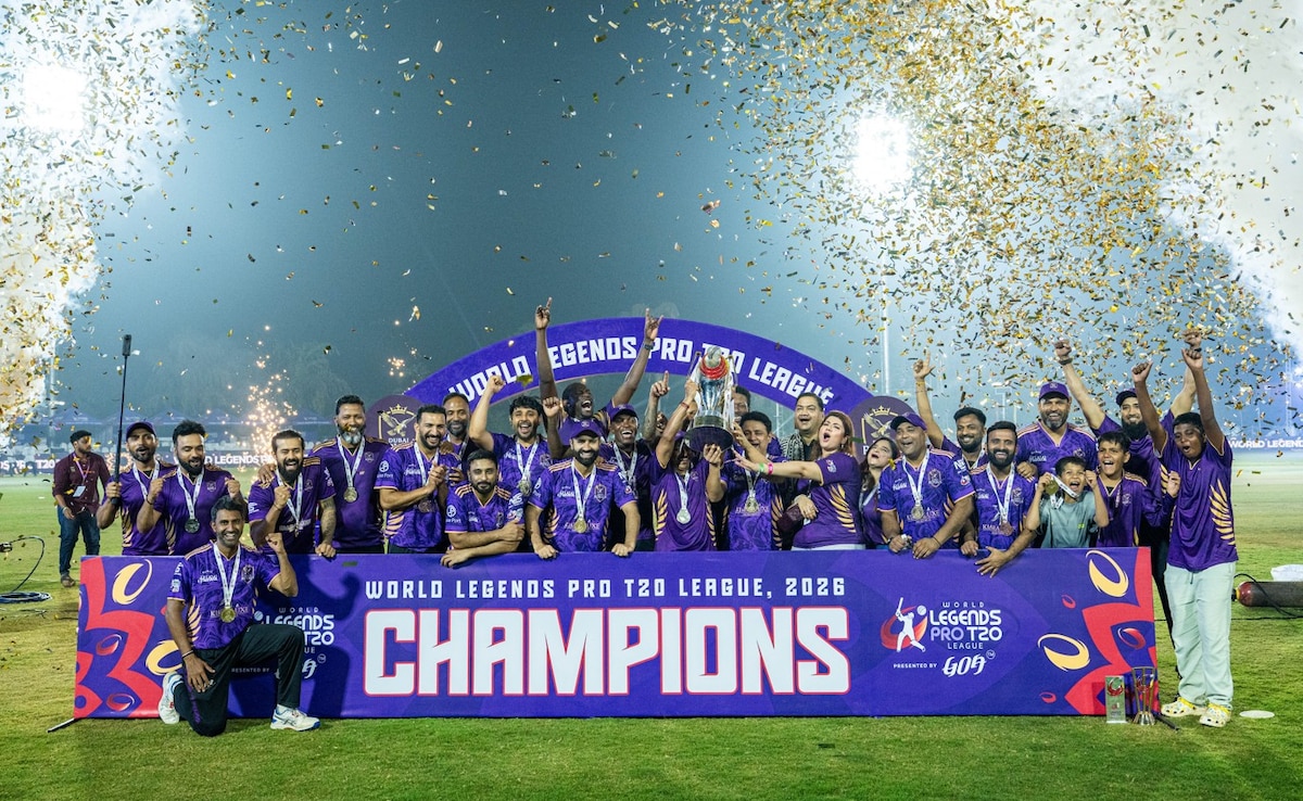Dubai Royals Lift Trophy As World Legends Pro T20 League Concludes In Goa