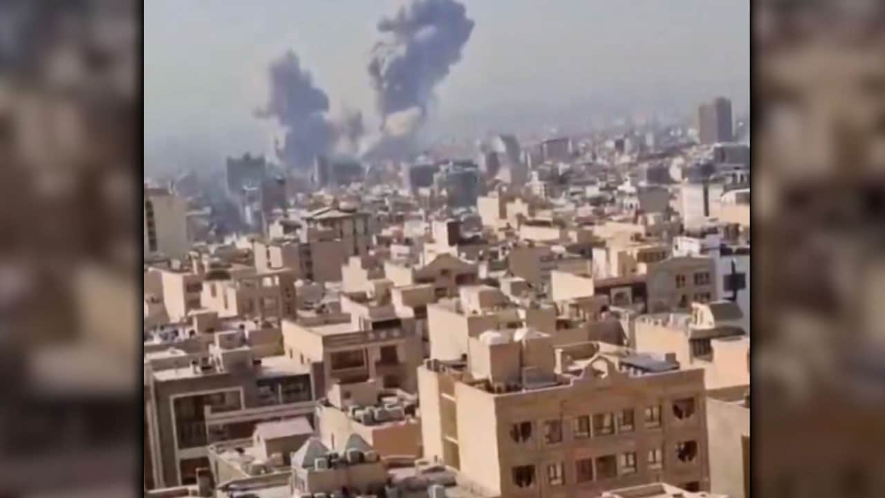 Israel Strikes Iran, After Weeks Of Warning, Explosions Heard In Iran's capital