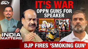Opposition Guns For Lok Sabha Speaker, BJP Fires 'Smoking Gun'