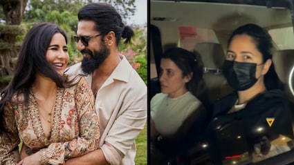 कैटरीना कैफ मां बनने के बाद पहली बार पैपराजी के कैमरे में हुईं कैद, चेहरे पर मास्क लेकिन आंखों की चमक...