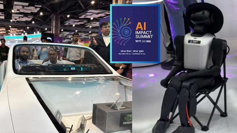 भारत मंडपम में AI का जलवा, रोबोट डॉग से लेकर...खुद से चलती कार को एक टक देखते रह गई दुनिया