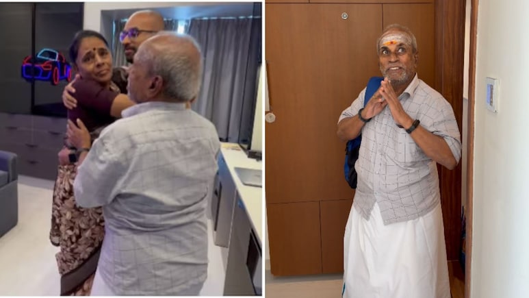 लड़के ने पहली बार माता-पिता को दिखाया अपना नया घर, रिएक्शन ने जीत लिया लोगों का दिल, Video देखकर नहीं रोक पाएंगे खुशी के आंसू