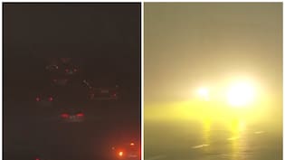 भीषण कोहरे की चादर में लिपटा दिल्ली-एनसीआर, कई इलाकों में बेहद कम हुई दृश्&zwj;यता