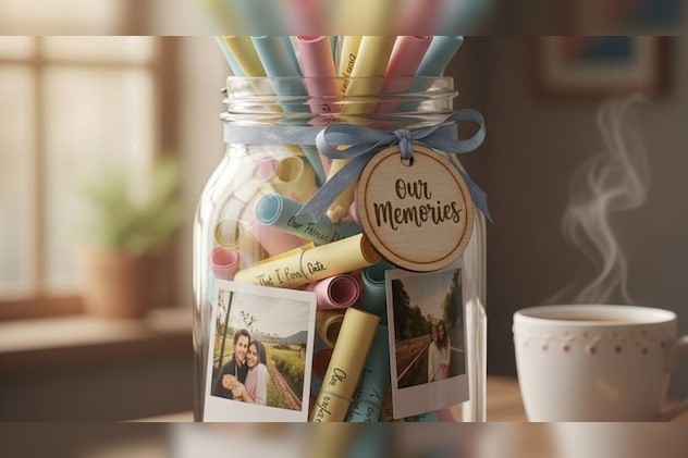 A personalized jar of memories