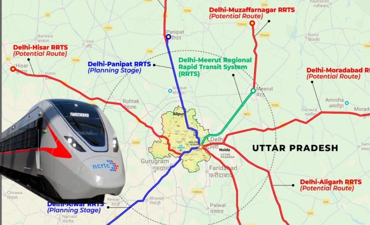 दिल्ली से पानीपत-करनाल घंटे भर में, मेरठ के बाद नया नमो भारत कॉरिडोर, ये रही सराय काले खां से हरियाणा तक 12 स्टेशनों की लिस्ट